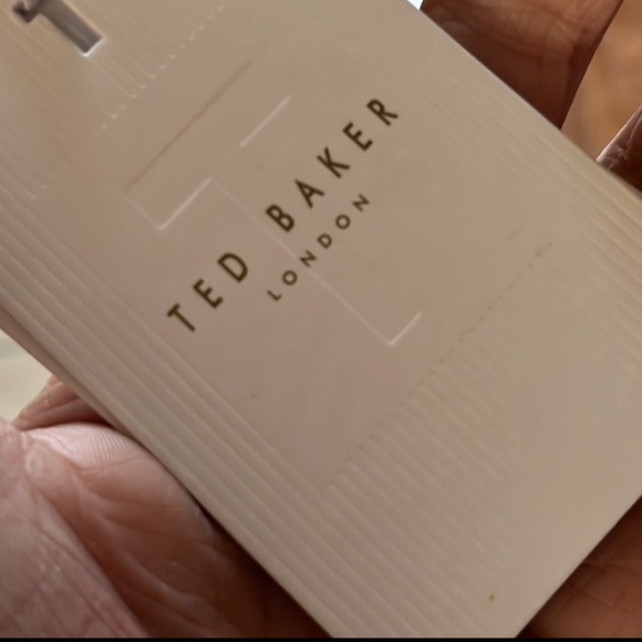 NWT TED BAKER ERICA CABANA PRINT DIP HEM WRAP DRESS SZ US 6  OR TED SZ 2 - Picture 7 of 8